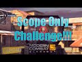 Modern Combat 5 - Scope Only Challenge - No Hip Fire Allowed!