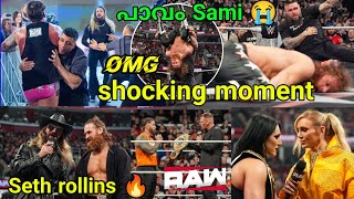 Kevin Owens Pildriver to Sami Zayn 😭.Seth Rollins Trolls CM Punk \u0026 Roman Reigns | Punk vs Sami. Raw🔥