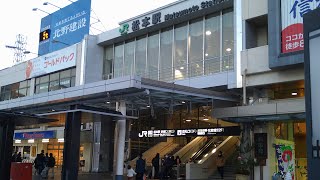 松本ノーカットウォーク　松本駅から松本城への冬散歩（長野県松本市深志）