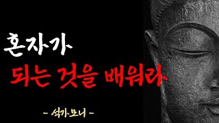 [인생명언] 항상 기억하고 지켜야 할 인생 명언 #4 석가모니 - 누구도 믿지 말아라 혼자가 되는 것을 배워라 | 삶의 지혜 | 지식 | 철학 | 인간관계 | 오디오북