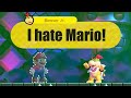 Super Mario Bros. Wonder - Bowser Jr. Reactions to Invisible Mario