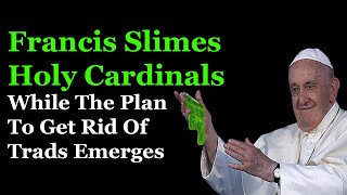 Francis Slimes Holy Cardinals While The Plan To Get Rid Of Trads Emerges