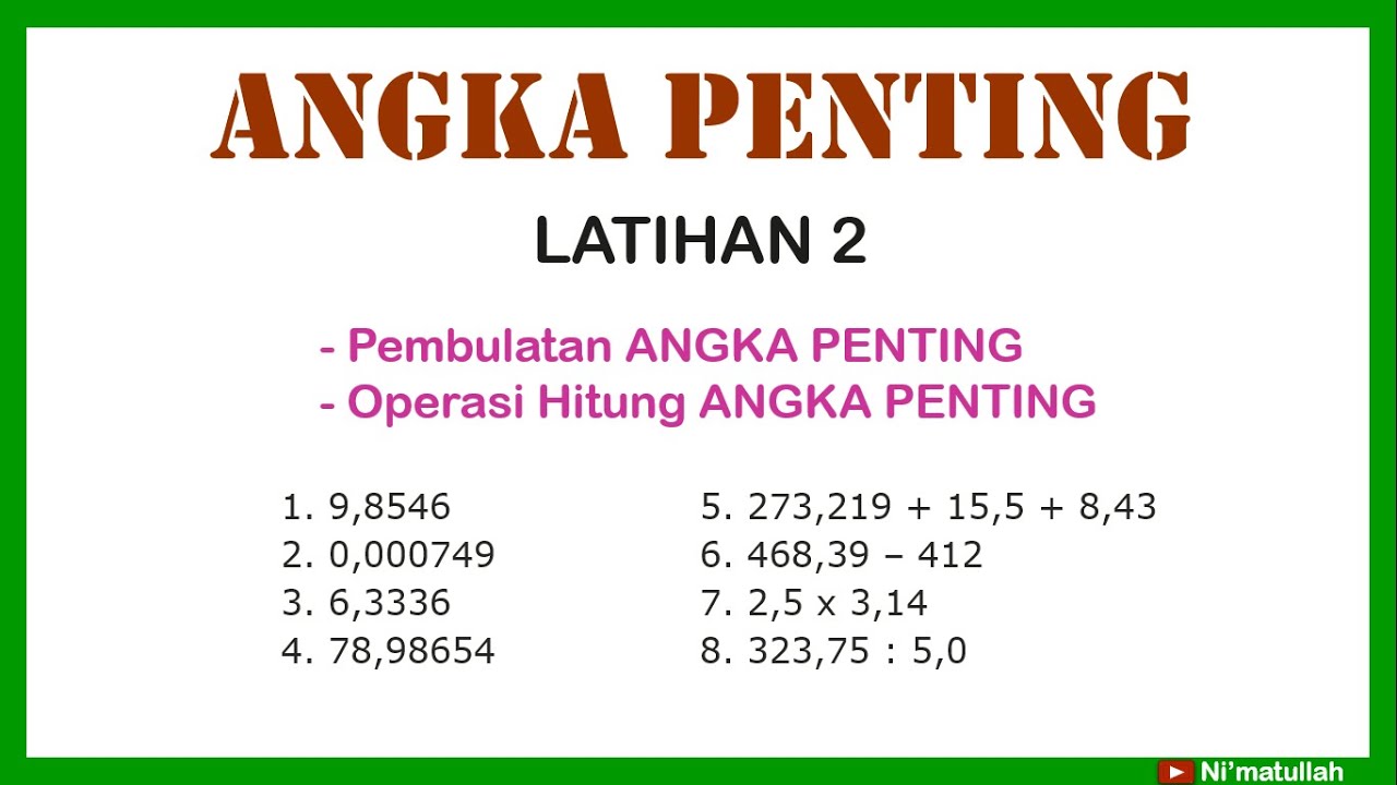 33 Soal Angka Penting Fisika Kelas 10 Contoh Soal Dan Jawaban - Riset