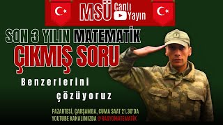 MSÜ 2022 ÇIKMIŞ SORU BENZERLERİNİ ÇÖZÜYORUZ #msü2022 #msü2025