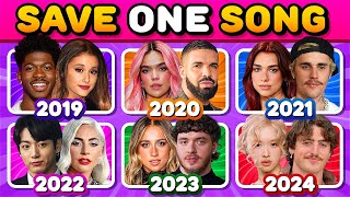 2019 vs 2020 vs 2021 vs 2022 vs 2023 vs 2024 🔥 Epic 6 Years Battle | Save One Song