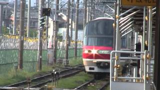 名鉄1000・1200系　犬山線　布袋駅通過