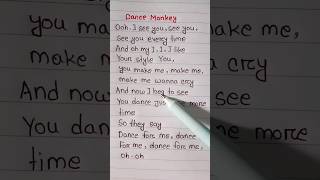 Tones And I ~ Dance Monkey 💜 #lyrics #shorts