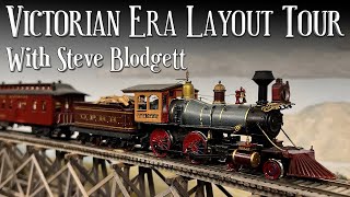 Victorian Era HO Scale Layout Tour with Steve Blodgett