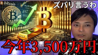 仮想通貨ビットコイン2025年3500万円?! ピークは4月と10月!?