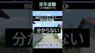 【定年退職】153「どうすごす?解決１」★夢追いプラン㉓-1★#shorts