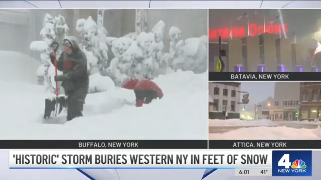 2 Die In Western New York As Feet Of Snow Paralyzes Region | NBC New ...