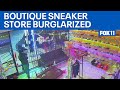 Burglary crew caught on camera at South LA store