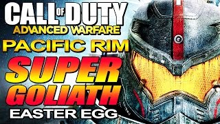 Advanced Warfare - Secret Pacific Rim "SUPER GOLIATH" Easter Egg" on Ascend (COD AW) Call of Duty