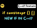 if constexpr C++17