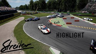 HIGHLIGHT #1 | M.Koch P5 to P2 in Lap1 | LFM Duo Cup | Monza | Ferrari 296 GT3 | Streiter Motorsport