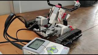 Lego EV3 controlled via Python in VS Code #lego #robots #pythonprogramming #automation #scada