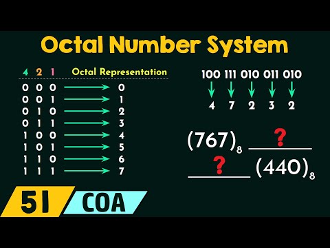 How do you count octal?