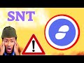 SNT Prediction  11/NOV SNT Coin Price News Today - Crypto Technical Analysis Update Price Now