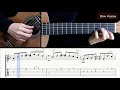 la la land suite fingerstyle lesson tab