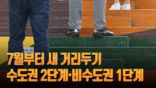 7월부터 새 거리두기…수도권 2단계·비수도권 1단계 적용 [뉴스7]