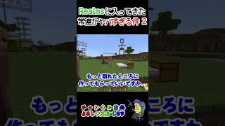 マイクラ参加型に入ってきた常連が本格的にヤバすぎる【マインクラフト/Minecraft】#shorts