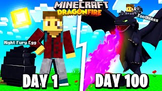I SURVIVED 100 DAYS in DRAGONFIRE MODDED MINECRAFT With FRIENDS! This is what happened...
