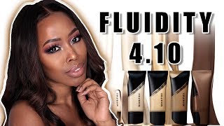 NEW MORPHE FLUIDITY FOUNDATION REVIEW - WOC 4.10 - #morphefluidity #fluidity4.10