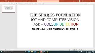 Task 2 - Colour Detection in images | The Sparks Foundation