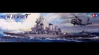 1:350 Tamiya USS New Jersey Build 14