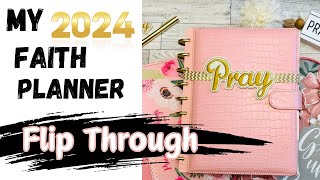 My 2024 Faith Planner | Full Flip-Through +Convo.