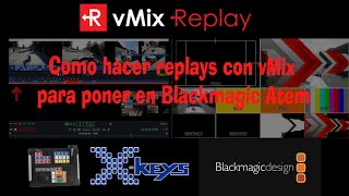 vMix Instant Replay dentro de Blackmagic Atem (Parte 4)