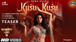 Kusu Kusu (OFFICIAL FULL 4K HD VIDEO SONG) Ft Nora Fatehi | Satyameva Jayate 2 || #mtvbeats