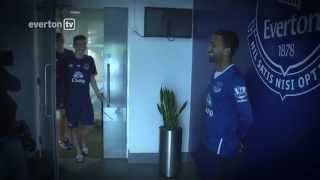 Behind-The-Scenes: Aaron Lennon's First Day
