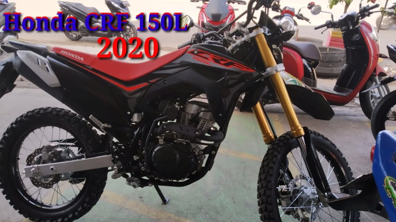 Honda Crf 150L Terbaru 2020 | Hitam Merah - YouTube