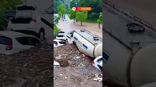 In China, floods create 'waterfall' in Chongqing