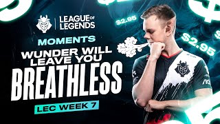 Wunder Will Leave You Breathless | LEC Spring 2020 Week 7 Moments