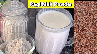 Ragi Malt Powder | Sprouted Ragi Instant Milk Mix | முளைகட்டிய கேழ்வரகு பால் பவுடர்