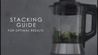 Instant Ace Plus Blender - Stacking Order