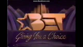 BET Black Entertainment Television Giving you a Choice Bumper (1989-1992)