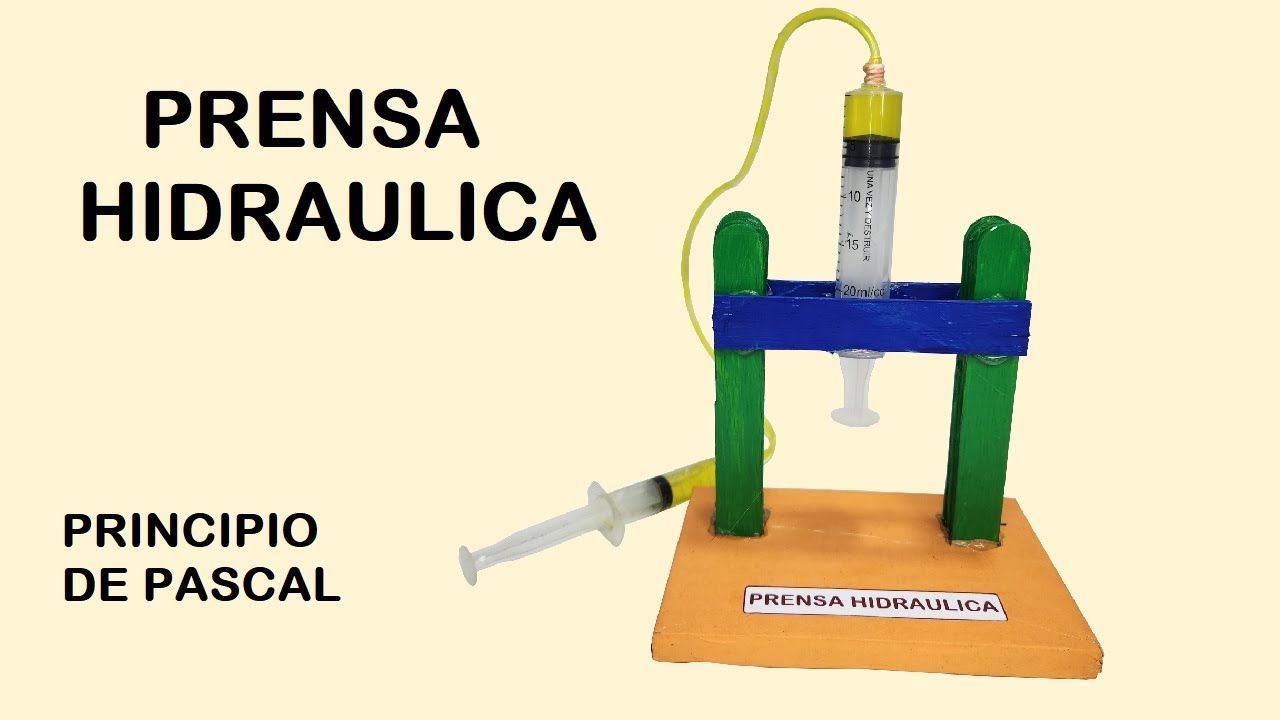 Prensa Hidraulica Principio De Pascal Infoupdate Org