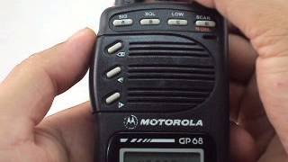 ทดสอบการใช้ motorola gp68