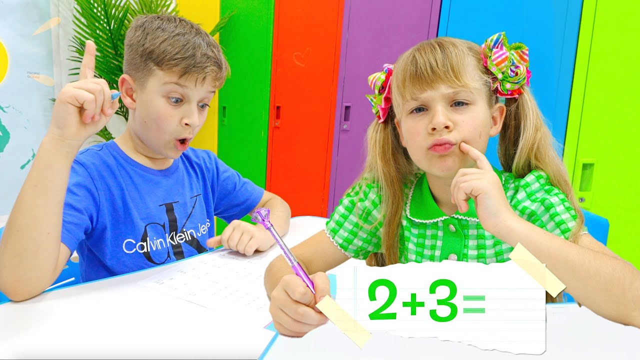Diana And Roma Show How To Helping Each Other At School Youtube Diana And Roma Show How To Helping Each Other At School Youtube