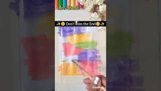 Easy Drawing of Holi 2022/Holi Card drawing/How to draw Holi festival Easy/Holi Special Art😍 #shorts