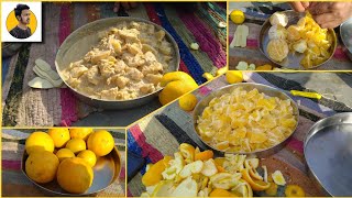 Pahadi Malte Ki Khatai || Pahadi Famous Orange Dish || स्वादिष्ट खटाई || vivek Bisht