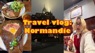 vlog [eng, kr] - 🇫🇷trip to Normandie (Etretat ➡️ Graville ➡️ Mont Saint-Michel ➡️ Honfleur) w Dad 🐄🧈