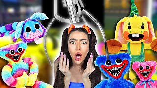 WINNING ALL Poppy Playtime Characters IN CLAW MACHINE!? (RAINBOW HUGGY WUGGY FOUND!)