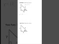 Solving Special Triangles - 45 45 90 - high school math