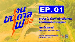 [คนบันดาลไฟ ปี2] EP.01 โรงไฟฟ้าก๊าซชีวภาพ จากพืชพลังงานแม่แตง | คนบันดาลไฟ ปี2