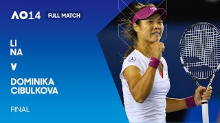 Li Na v Dominika Cibulkova Full Match | Australian Open 2014 Final
