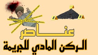 عناصر الـركن المادي للجريمة | الركن المادي للجريمة | محاضرات في القانون الجنائي.